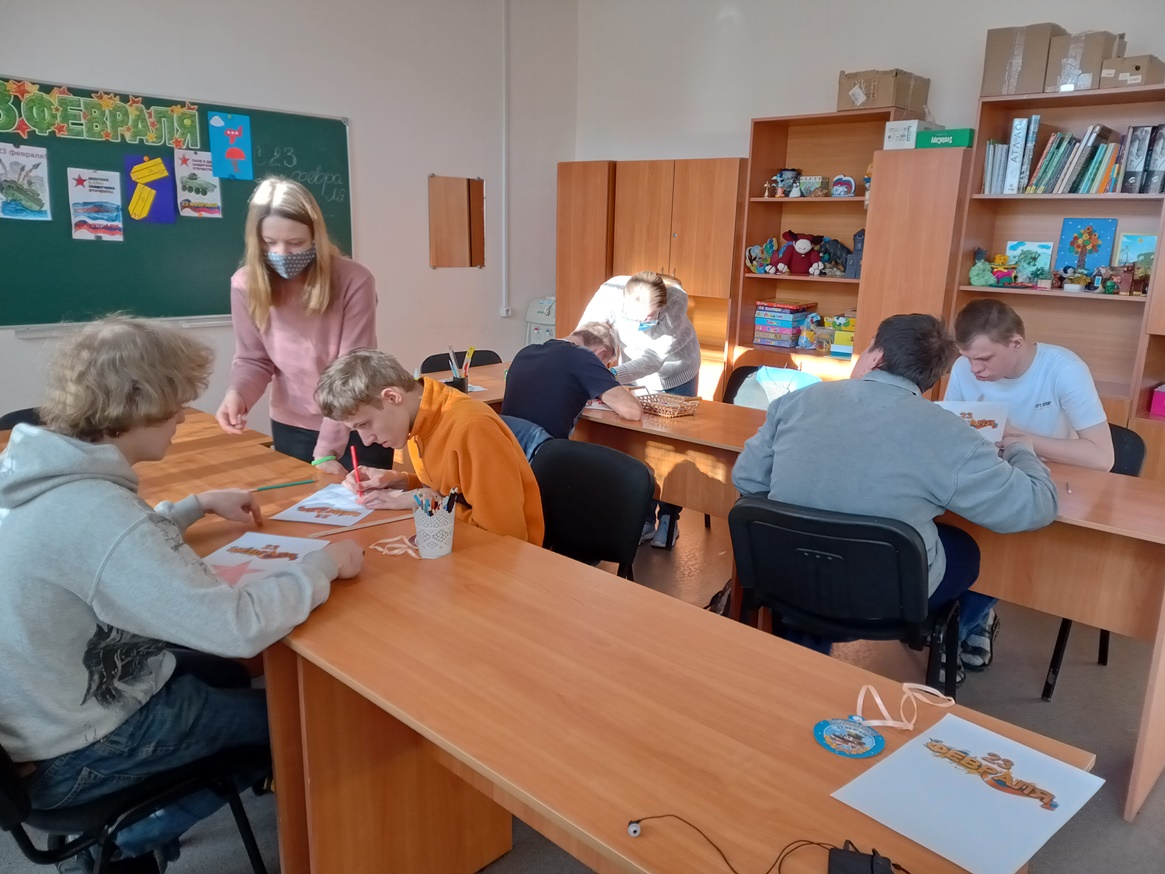 День защитника Отечества в ГБУ РЦ г.Твери