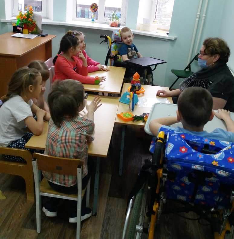 Открытое занятие в ГБУ РЦ г.Тверь