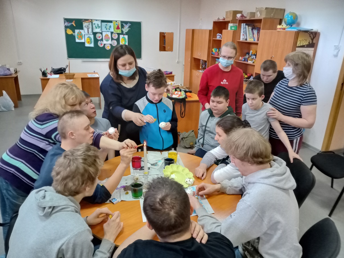 Выставка к Пасхе в ГБУ РЦ г.Тверь