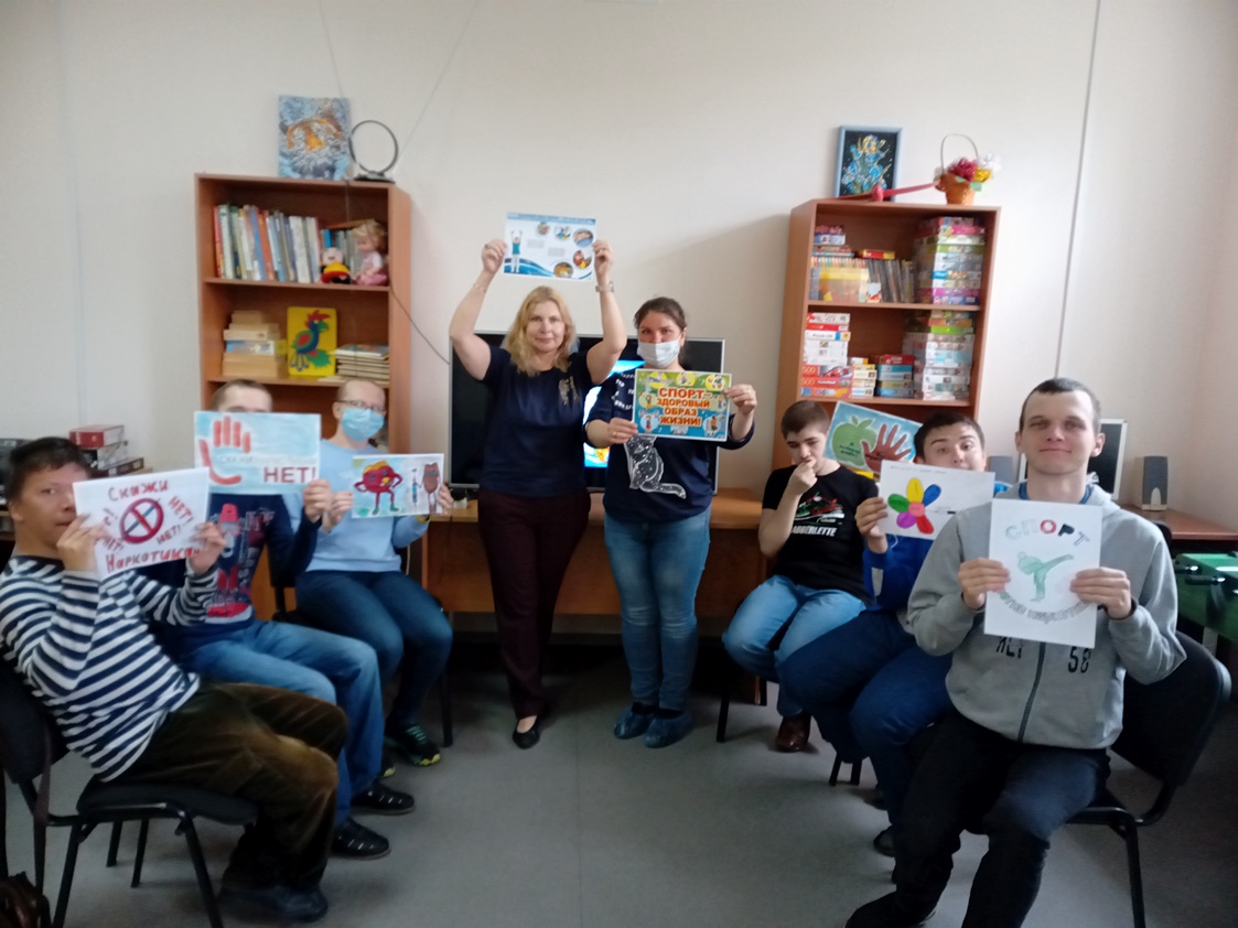 Беседа о вреде наркотиков в ГБУ РЦ г.Тверь