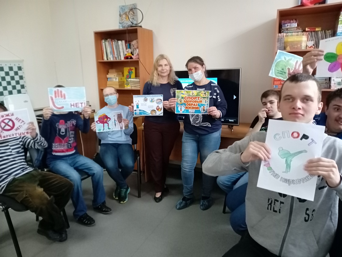 Беседа о вреде наркотиков в ГБУ РЦ г.Тверь