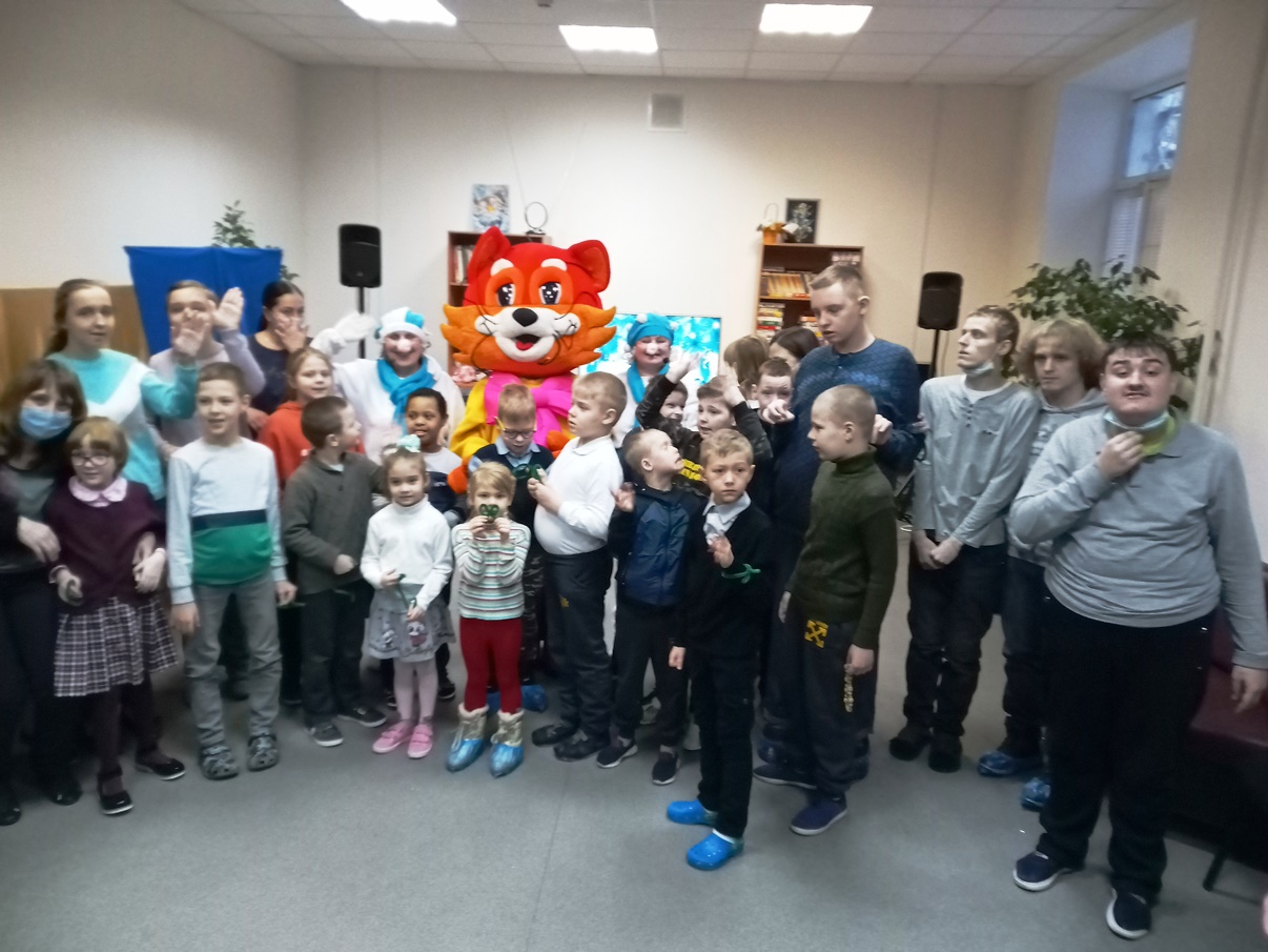 День рождения Деда Мороза от ДК Затверецкий в ГБУ РЦ г.Тверь