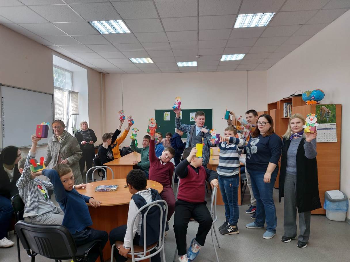 Мастер-класс у воспитанников ГБУ РЦ Твери
