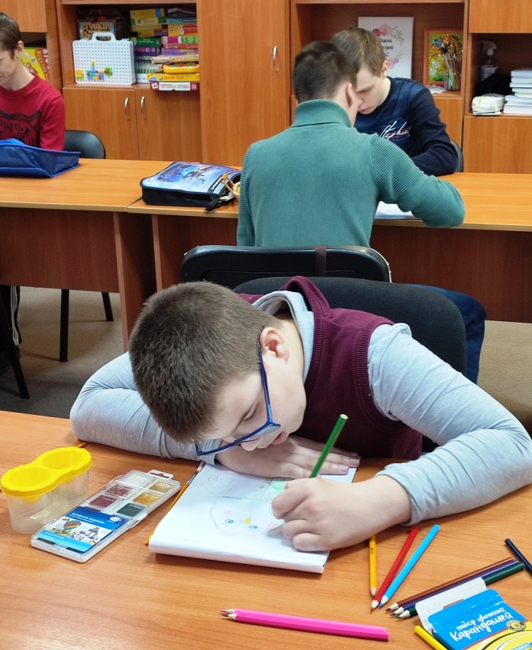 Оригинальное рисование в ГБУ РЦ