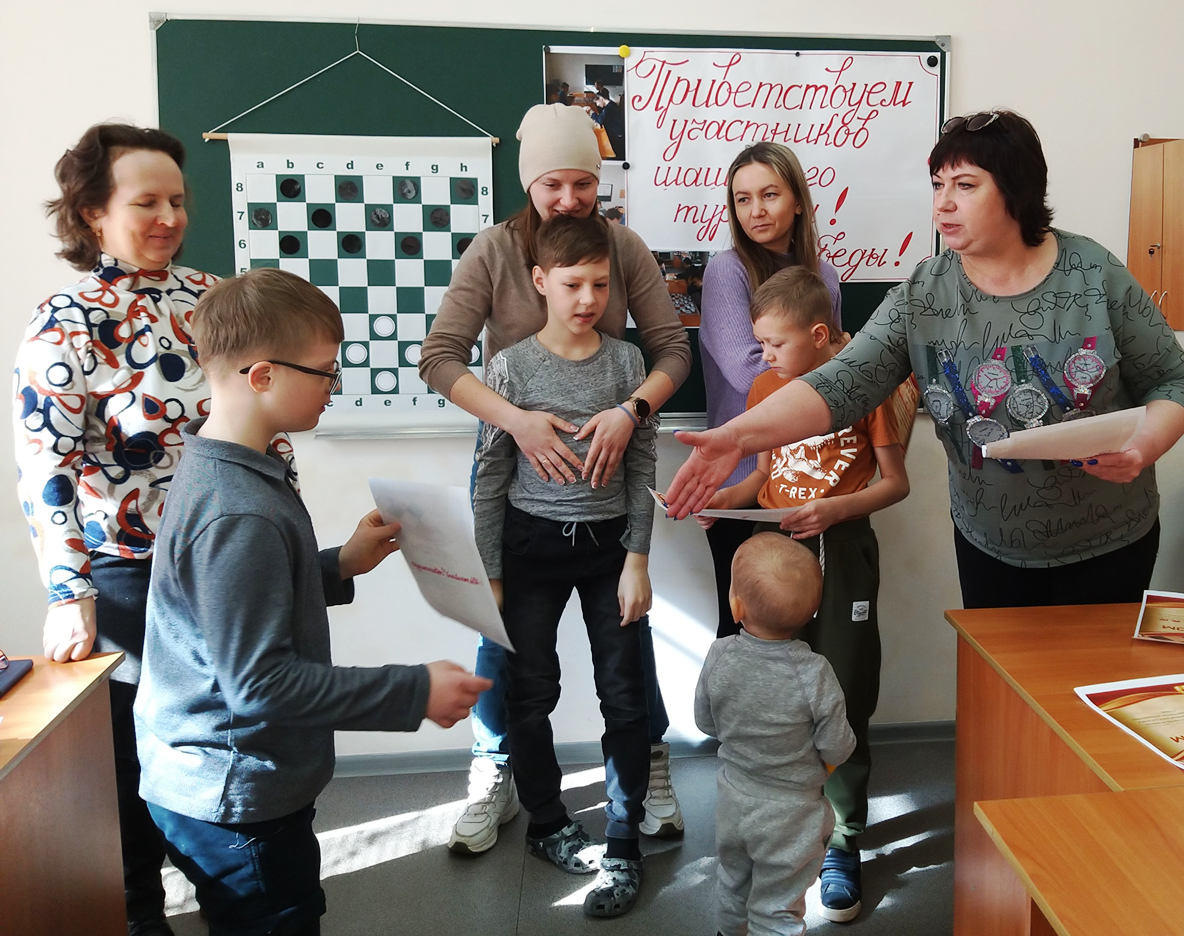 Шашечный турнир в ГБУ РЦ
